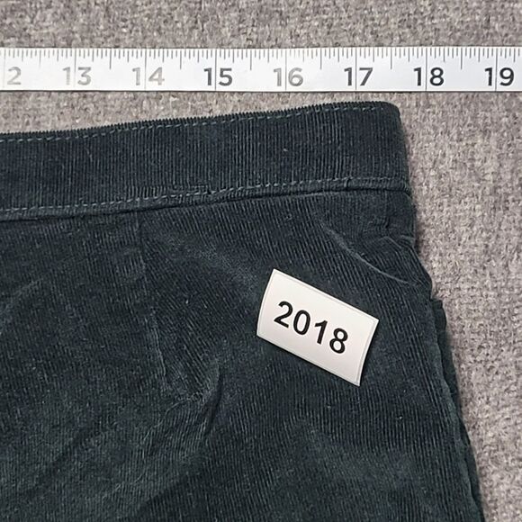 Northern Reflections Jeans Womens 14 Essential Slim Green Corduroy Boho Pants - Picture 10 of 10